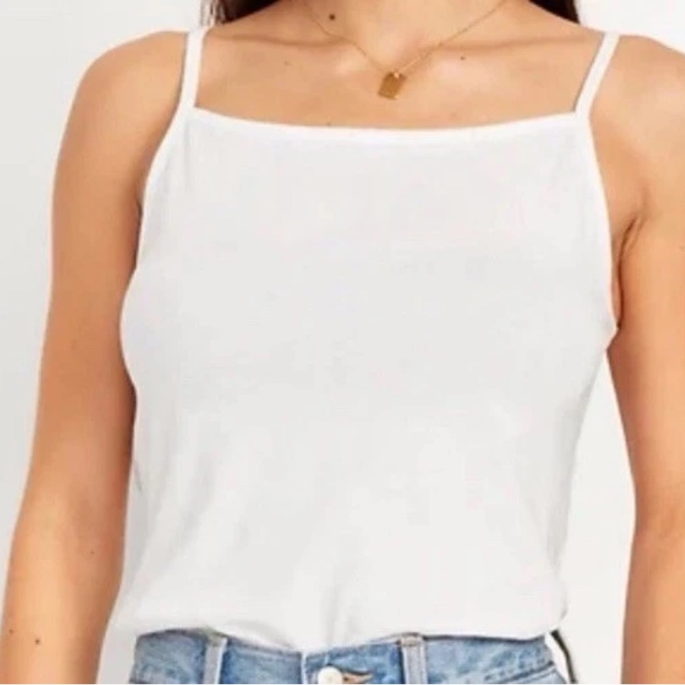 Old Navy Classic White Camisole Tank Top